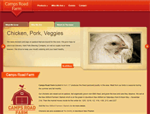 Tablet Screenshot of campsroadfarm.com